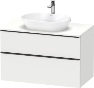 Duravit D-Neo Konsolenwaschtischunterbau wandhängend Weiß Matt 1000x550x664 mm - DE49680BD180000 DE49680BD180000