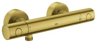 GROHE Thermostat-Brausebatterie Grohtherm 800 C, 34765 Wandmontage cool sunrise gebürstet, 34765GN0 34765GN0