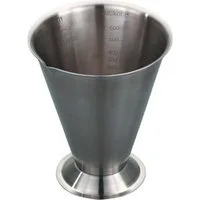 GSD HAUSHALTSGERÄTE Messbecher, Edelstahl, 750 ml
