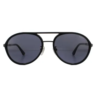 Police Aviator Mens Matte Gunmetal Grey Sonnenbrille