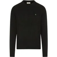 Calvin Klein Jeans Strickpullover Rundhalsausschnitt, Regular Fit