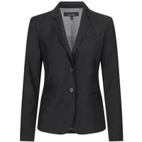 HECHTER PARIS Blusenblazer HECHTER PARIS Corporate Blazer Damen Tailored Modern Fit Schwarz
