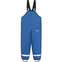 normani Regenhose Kinder Regenhose mit Hosenträgern Skjolden Wasserdichte Regenlatzhose Überziehhose - ungefütterte Matschhose