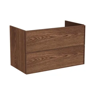 VitrA New Metropole Edge Waschtischunterschrank mit 2 Vollauszügen 98 x 52 x 60 cm (BxTxH),67371 67371