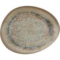 Rosenthal Teller Arthur Krupp Stoneware Galaxy Venus Teller flach oval 31x26cm
