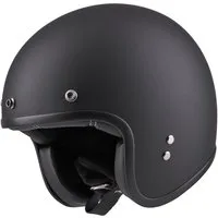PEROZ Motorradhelm Jidre Jethelm, herausnehmbares Innenfutter