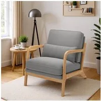 Bealife Sessel Relaxsessel mit Armlehne und Kissen (Polstersessel, 1-St., Loungesessel), für Schlafzimmer, Wohnzimmer)