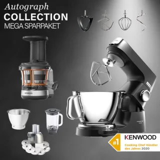 Kenwood KüchenmaschineTitanium Chef Baker Black KVC85.004BK -...