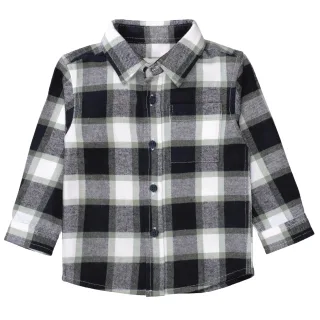 STACCATO - Kn.-Hemd DARK ANTHRA CHE - Gr. - 74