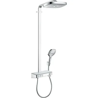 hansgrohe Raindance Select Showerpipe 27127000 E300 3jet, chrom, mit ShowerTablet