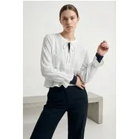 ONLY Langarmbluse ONLVICKY LIFE L/S EMB TOP WVN NOOS