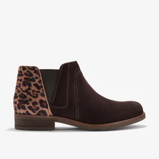 Demi2 Beat Dunkelbraune Wildlederstiefel