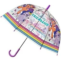 My Little Pony Stockregenschirm ⌀ 67,5 cm Kinder Regenschirm transparent mehrfarbig Stockschirm