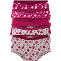 bonprix Panty (Packung, 5-St) körpernahe Passform, aus Baumwolle mit Elasthan, 5er-Pack