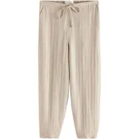 Next Leinenhose Hose aus Leinengemisch mit Barrel-Bein (1-tlg)