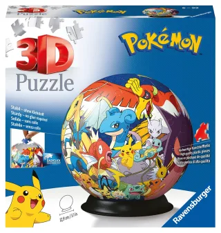 Ravensburger 3D Puzzle 11785 - Puzzle-Ball Pokémon