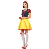 JADEO Kostüm Sexy Schneewittchen Kostüm für Damen Märchenprinzessin bunt