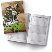 itenga Notizheft itenga Hausaufgabenheft Motocross (Motiv 35) DIN A5, 96 Seiten