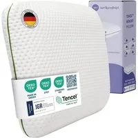 Wolkenfeld Babykissen Eron Kinderkissen, Weiches und Atmungsaktives Kinderkopfkissen - Natürliches Memory Foam