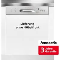 Hanseatic teilintegrierbarer Geschirrspüler HGTI6082E127735BS, 12 Maßgedecke, inkl. 3 Jahre Herstellergarantie