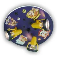 niermann Deckenleuchte Strahler Paw Patrol - Pawsitive Pups, Kinderzimmer, Kinderlampe