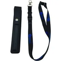 SEWAS Diabetic Care Aufbewahrungstasche Tasche für Insulin Pen zum Umhängen / Gürteltasche Schwarz (2er Set mit Halsband), Mit Halsband mit Karabiner, Metallöse an der Tasche, Gürtelschlaufe