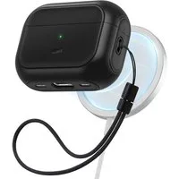 ESR Kopfhörer-Schutzhülle Orbit Hybrid HaloLock Case für AirPods Pro (2023 - 2019), Robuster Hybrid-Schutz, Praktische Handschlaufe