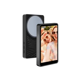 RK-Y40E Magnetic Selfie Screen 4-Inch HD Display Wireless Screen Casting Dual Band WiFi Remote Photography for Live Stre