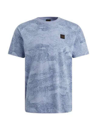 PME Legend - single jersey aop hydrangea - Gr. - XXXL