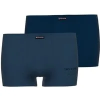 TOM TAILOR Boxershorts Milos basic, mit Logostickerei, mit Logodruck, eng, bequem, Baumwollmix