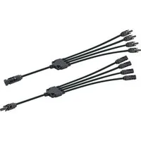Schwaiger SOMC4214 Solarkabel, Solarstecker, (20 cm), IP67