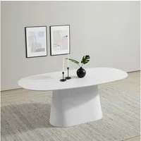 OTTO home Couchtisch Carowa, Zement-Optik, organisches Gestell und FSC-zertifiziertes Holz