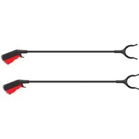 BAYLI Greifzange 2x Greifzange extra lang für Müll, Greifhilfe [100 cm] - Müllzange