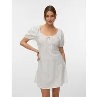 Vero Moda Minikleid VMJUTTY SS SHORT DRESS WVN Baumwolle