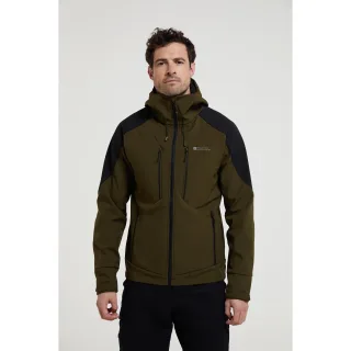 Mountain Warehouse - "Radius" Softshelljacke für Herren (Khakigrün)