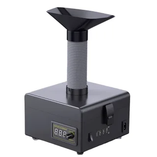 Soldering Fume Extractor 150W Filter Smoke Absorber Remover Activated Carbon Motor Speed 5200 RPM Multi Layer Filtration