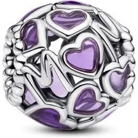 Pandora Charm-Einhänger Pandora Moments Charm Mum Herzen 793772C01