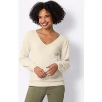 heine Strickpullover Pullover Langarm Effektgarn