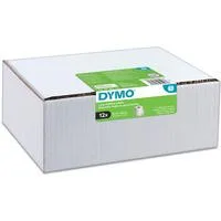 LabelWriter ORIGINAL VORTEILSPACK Adressetiketten 36x89mm, 12 Rollen mit je 260 Etiketten permanent klebend, 2093093