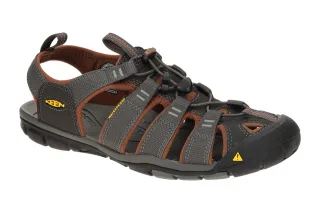 Keen Herren Sandale 1014456 Clearwater CNX Grau Raven/Tortoise Shell Schnellv...