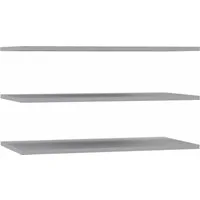 FORTE Einlegeboden Stauraum-Erweiterung für Drehtürenschränke (3er Set), Mehr Platz im Kleiderschrank: 82,9 cm Einlegeboden von Forte