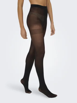 ONLY - ONLASTA 40 DEN TIGHTS 2-PACK ACC NOOS Black - Gr. - M