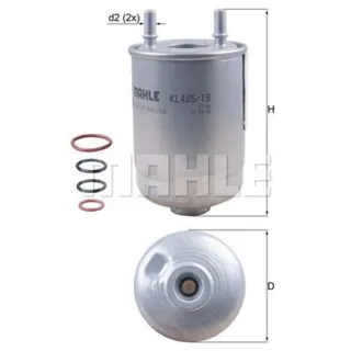 Mahle Kraftstofffilter Renault Fluence Grand Megane Sc?nic 1,6