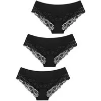 Triumph Slip LOVELY MICRO mit zarter elastischer Spitze und angenehm breiter Seitenpartie