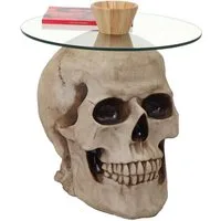 MCW Couchtisch MCW-A19, Tischplatte aus Glas, Stabiler Stand, Naturgetreu nachempfunden