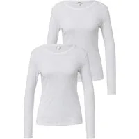 s.Oliver Langarmshirt (2-tlg) mit Rundhalsausschnitt, 2er Pack