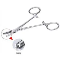 Excellent Solingen Piercing-Set Skinplatehaltezange (1-tlg)