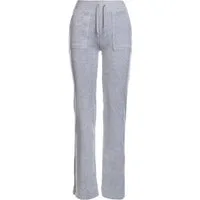 Juicy Couture Sweathose DEL RAY Damen Trainingshose Damen, Sweathose, Velour, Jogginghose mit Glitzer, Sale
