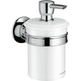 hansgrohe Lotionspender Axor Montreux 42019000 Keramik, Halter Metall, chrom