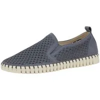 Ilse Jacobsen TULIP140MEN Slipper Plateausohle, atmungsaktive Mikrofaser, hoher Tragekomfort
